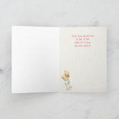 7番目の誕生日をガール・イコー カード (内部)