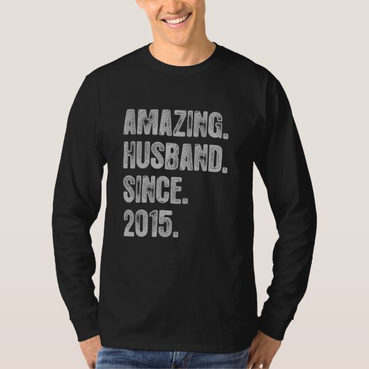 7番目結婚の夫の罪の驚き Tシャツ (正面)