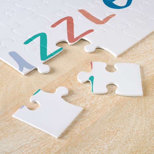 7社会的孤立のタイポグラフィ ジグソーパズル (側面)