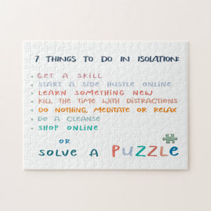 7社会的孤立のタイポグラフィ ジグソーパズル