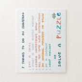 7社会的孤立のタイポグラフィ ジグソーパズル (縦)