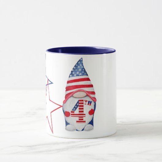 7祝月4日格言独立記念日ギフト マグカップ (中央)
