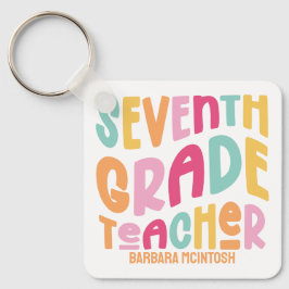 7級カラフル先生の評価 キーホルダー