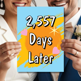 7結婚周年記念日7年後 カード