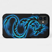 7罪シリーズ青いドラゴンのiPhone 5の箱 Case-Mate iPhoneケース (裏面(横))