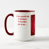 7羽の白鳥 マグカップ (左)