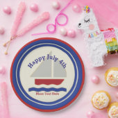 7航海の月4日紙プレート ペーパープレート (パーティー)