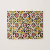 7色のペルシャ人のタイル ジグソーパズル (横)