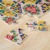 7色のペルシャ人のタイル ジグソーパズル (側面)