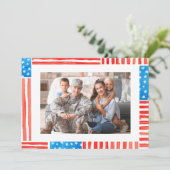 7色彩の鮮やか月4日の独立の写真 シーズンカード (スタンド正面)