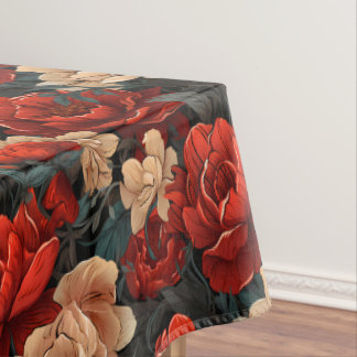 #7花柄 テーブルクロス