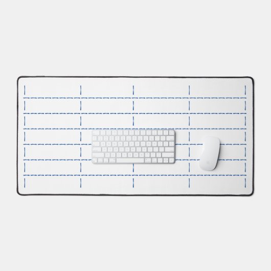 7行で4列デスクマットの並べ替え デスクマット (キーボード&マウス)
