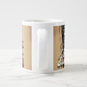 7誇りを持った月4日の魂 ジャンボコーヒーマグカップ (裏面)