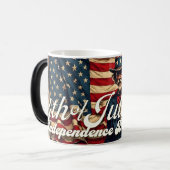 7誇りを持った月4日の魂 モーフィングマグカップ (正面左)