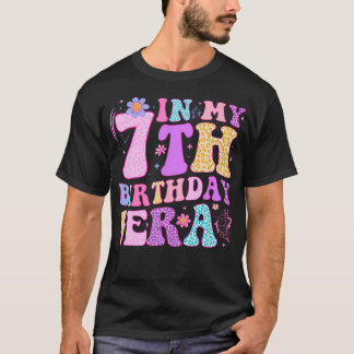 7誕生日の私の7日7歳の誕生 Tシャツ