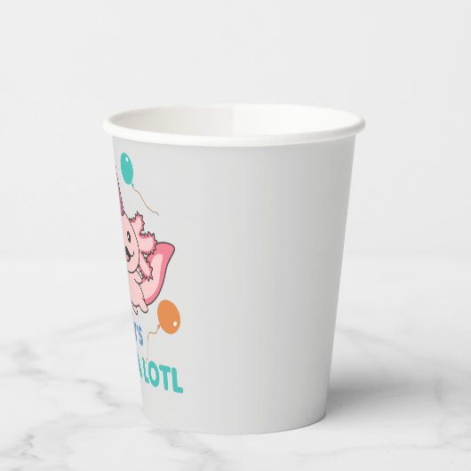 7誕生日アクソロテルセブンオールドスウィートアクソロテルス 紙コップ (左)