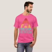 7誕生日ドラマー7th 7歳のドラム誕生 tシャツ (正面フル)