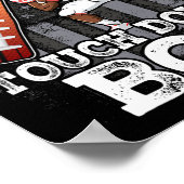 7誕生日フットボールボーイ – 7歳キッドフットバ ポスター (角)