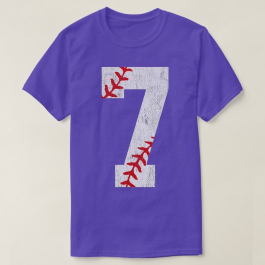 7誕生日野球大会第7歳 Tシャツ (デザイン正面)