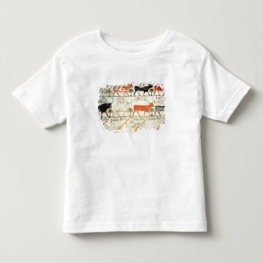 7頭の天牛および神聖な雄牛 トドラーTシャツ (正面)
