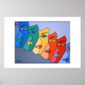 7顔 ポスター (正面)