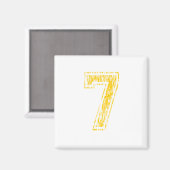 #7黄色の多様性 マグネット (正面/裏面)