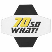 70おもしろいだから何引用文70誕生日 サッカーボール (フラット)