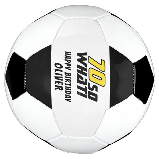 70おもしろいだから何引用文70誕生日 サッカーボール (回転)