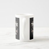 70おもしろい歳の誕生日ことわざ ボーンチャイナマグカップ (裏面)