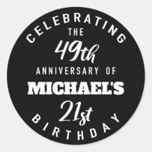 70おもしろい誕生日パーソナライズされた