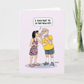 70おもしろい誕生日 カード (正面)