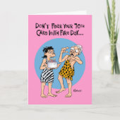 70おもしろい誕生日 カード (正面)