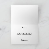 70おもしろい誕生日 カード (内部)