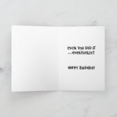 70おもしろい誕生日 カード (内部)