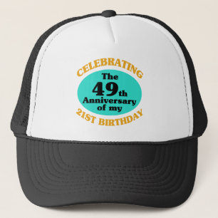 70おもしろい誕生日Gagギフト キャップ
