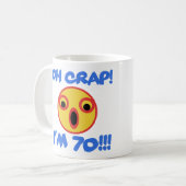 70おもしろい誕生日Gagギフト コーヒーマグカップ (正面左)