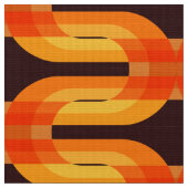 70すごい年代のレトロな模様織物 ファブリック (クローズアップ)