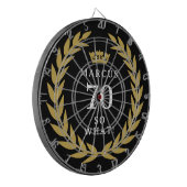 70だから何おもしろいローレルリースクラウン70誕生日 ダーツボード (正面左)