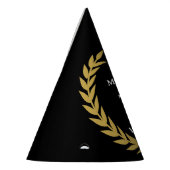 70だから何おもしろいローレルリースクラウン70誕生日 パーティーハット (左)