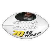 70だから何おもしろい70感動的番目の誕生日 アメリカンフットボール (正面)