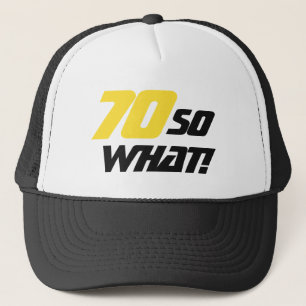 70だやる気を起こさせる70おもしろい誕生日 キャップ
