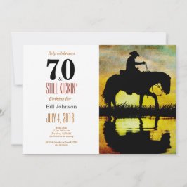 70とスティルキックの誕生日パーティー 招待状