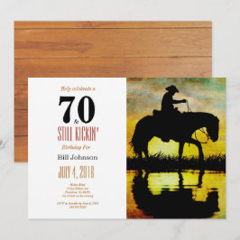 70とスティルキックの誕生日パーティー 招待状