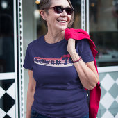 70とスワンキーレトロピンクパレットヴィンテージサンセット Tシャツ