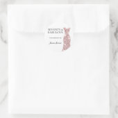 70と素晴らしいバラ金ゴールドドレス70誕生日 ラウンドシール (バッグ)