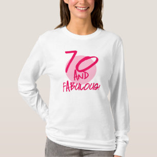 70と素晴らしい Tシャツ