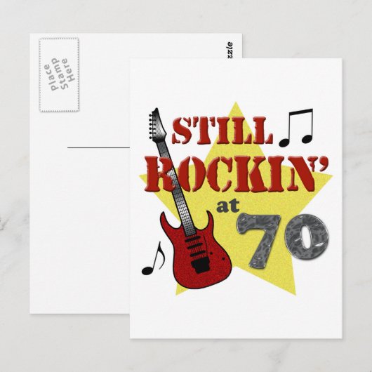70のまだRockin ポストカード (正面/裏面)