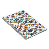 70のフォークアートディジーレトロデイジーインジュエリートーン ノートブック (右側)