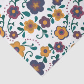 70のフォークアートディジーレトロデイジーインジュエリートーン 薄葉紙 (詳細)