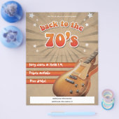 70のフライヤーに戻る – 完全にカスタマイズ可能 チラシ (シングル)